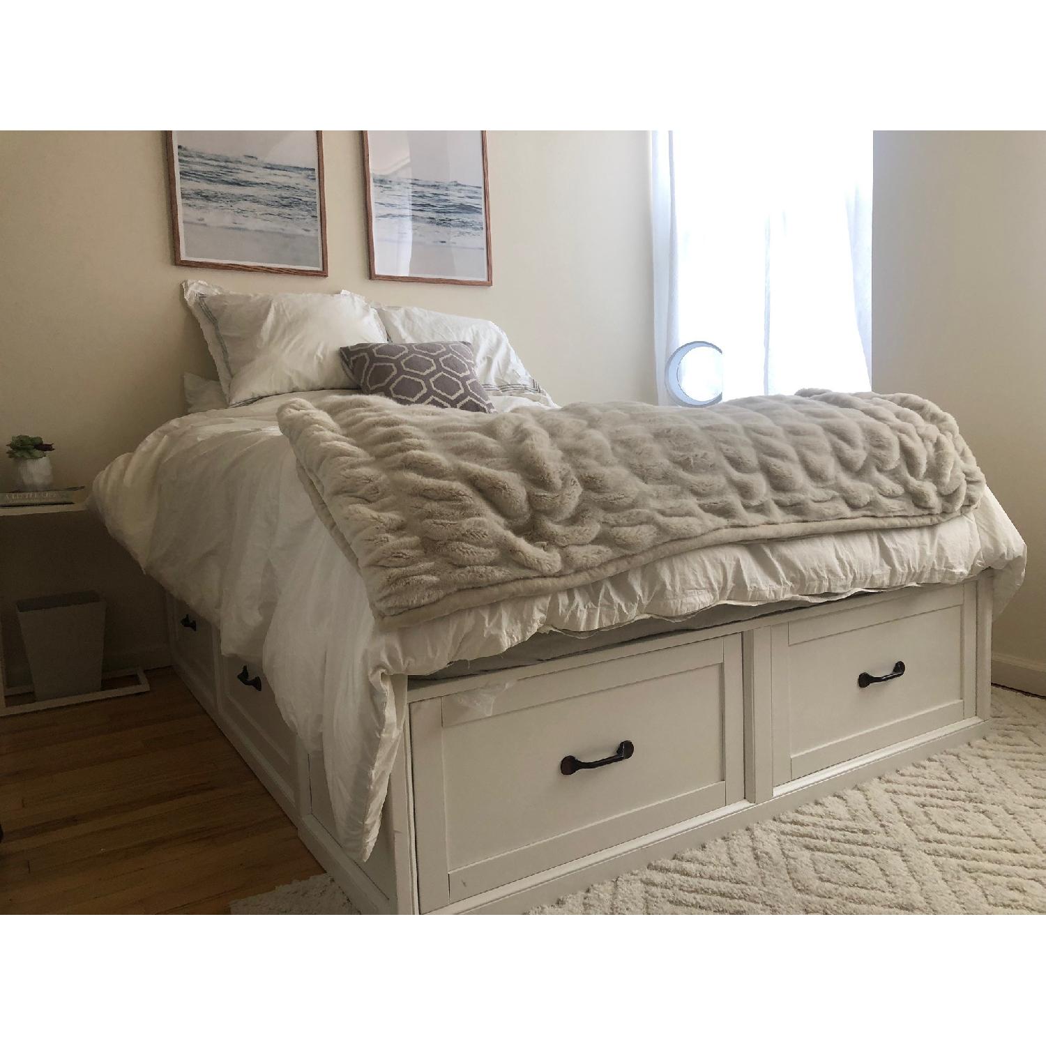 Pottery Barn Stratton Storage Bed - image-1