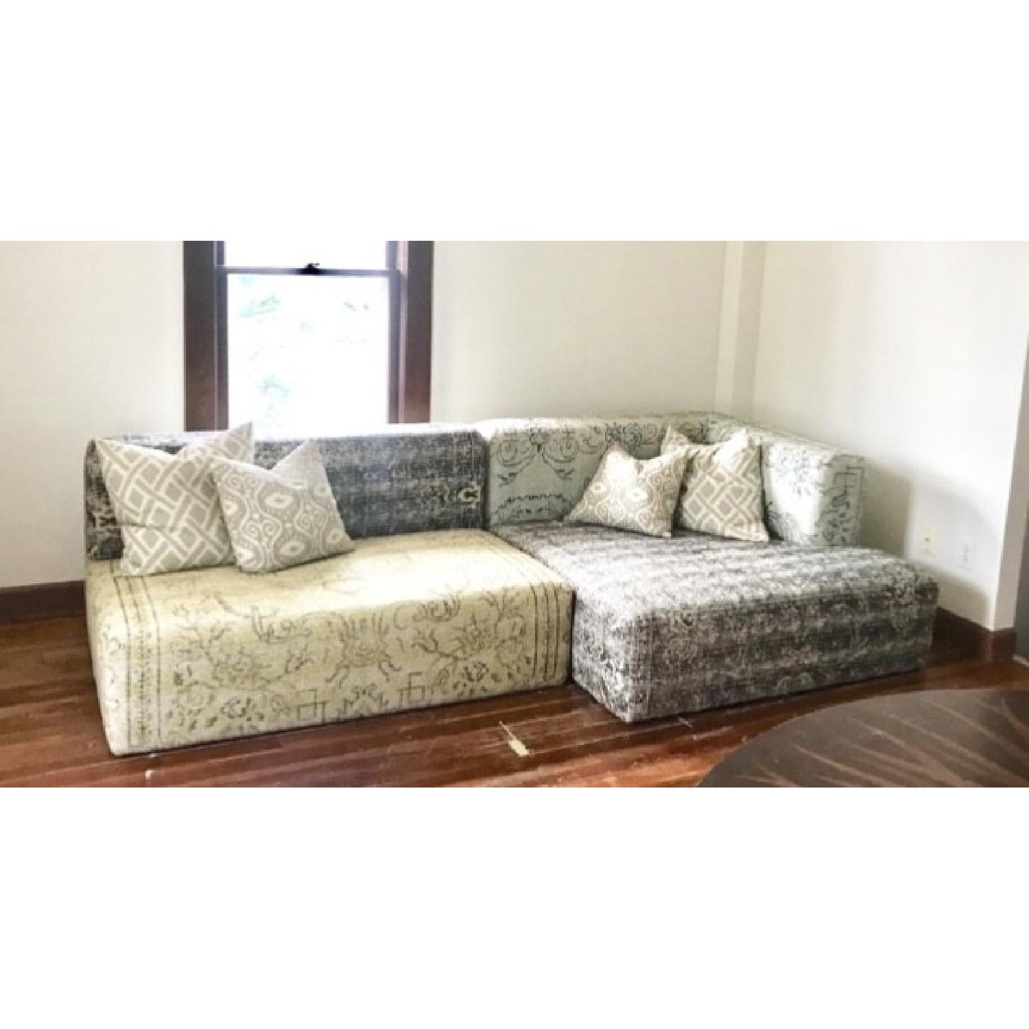 West Elm Astrid Bohemian Sectional Sofa - image-2