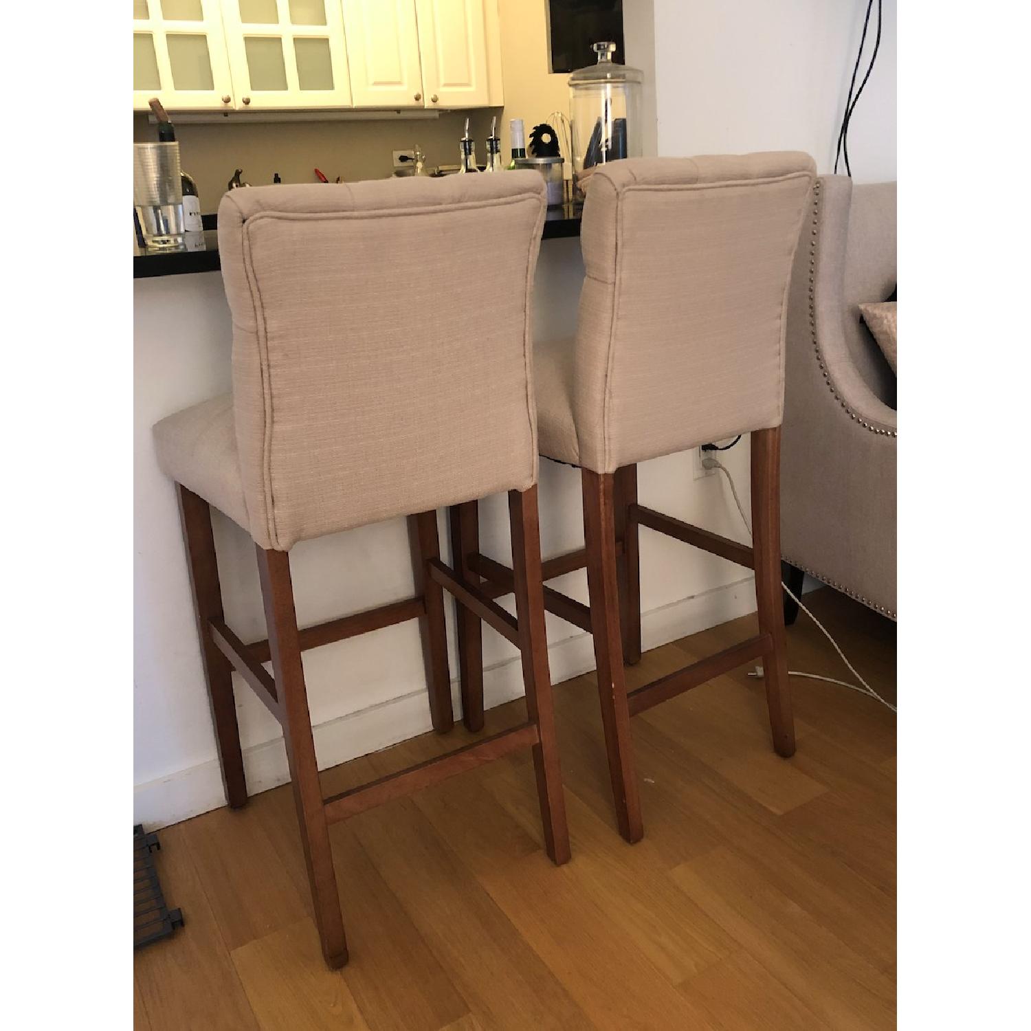 Target Threshold Brookline Tufted Barstools - image-6