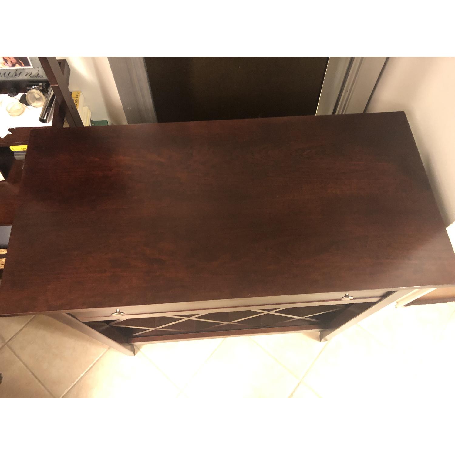 Lane Wine Storage Cabinet w/ Single Drawer - image-7