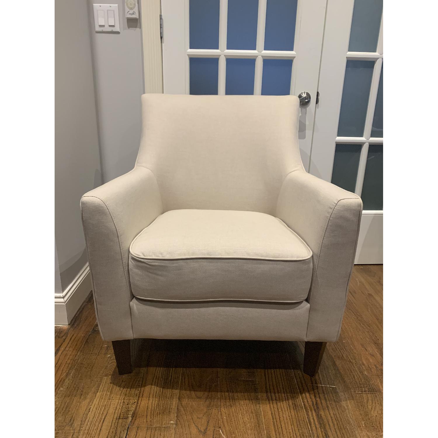 Stone & Beam Cheyanne Marshmallow Accent Chair - image-2