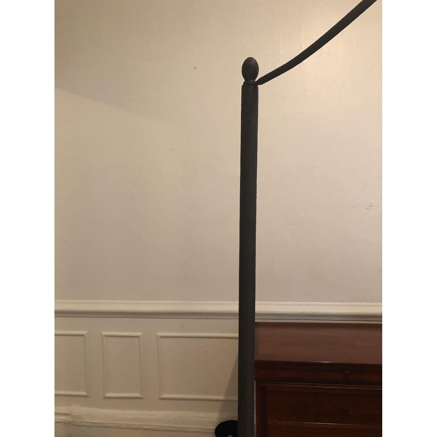 Restoration Hardware 19th Century Campaign Iron Canopy Bed - image-2