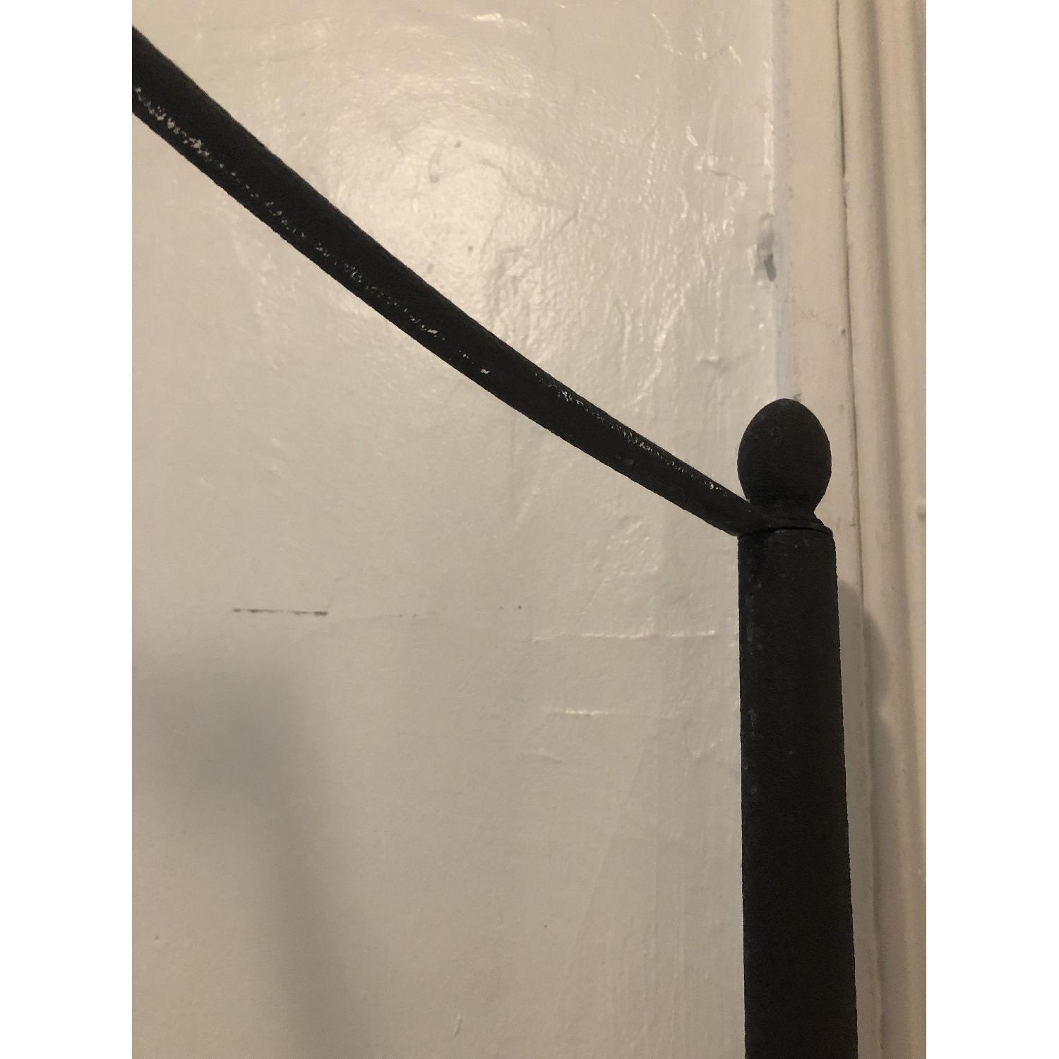 Restoration Hardware 19th Century Campaign Iron Canopy Bed - image-4