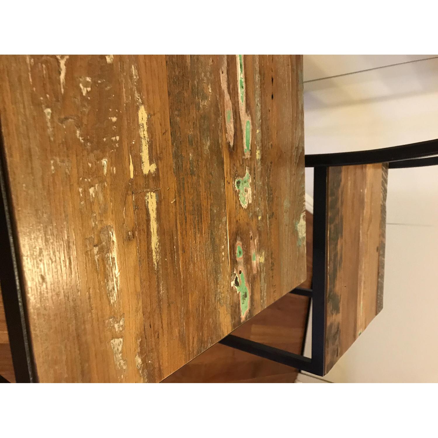 Metal & Wood Bar Stools - image-2