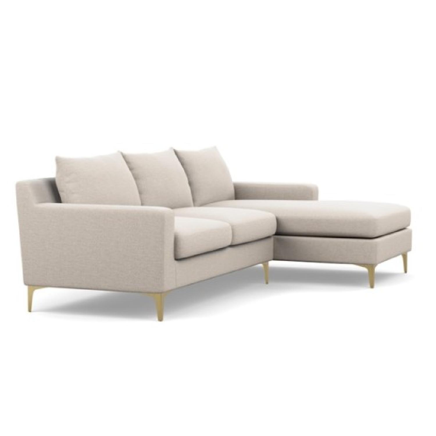 Interior Define Sloan Chaise Sleeper Sectional - Thumbnail 3