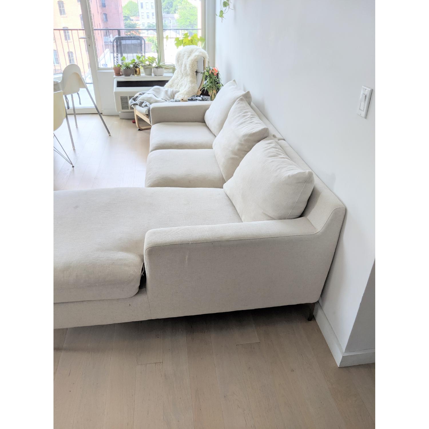 Interior Define Sloan Chaise Sleeper Sectional - Thumbnail 5