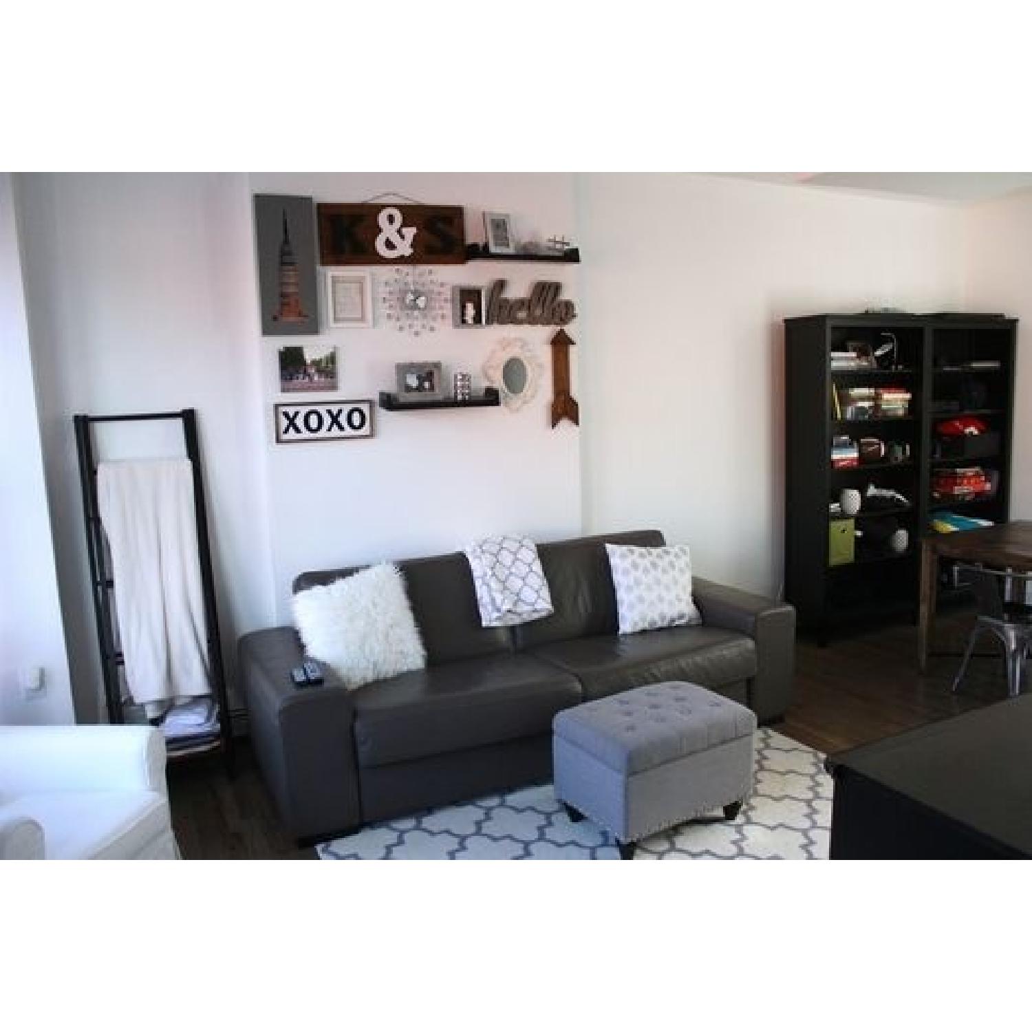 Palliser Weekender Leather Sleeper Sofa - image-1