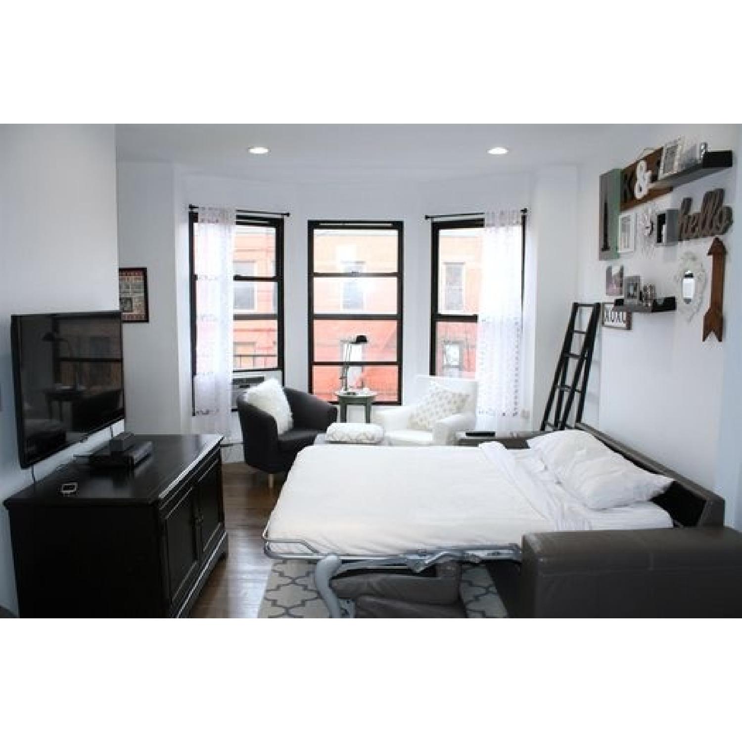 Palliser Weekender Leather Sleeper Sofa - image-2