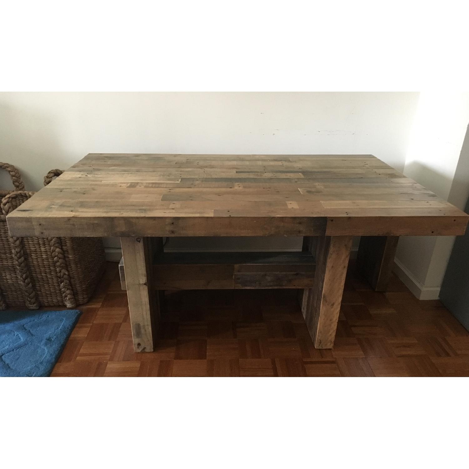 West Elm Emmerson Dining Table in Reclaimed Pine - image-1