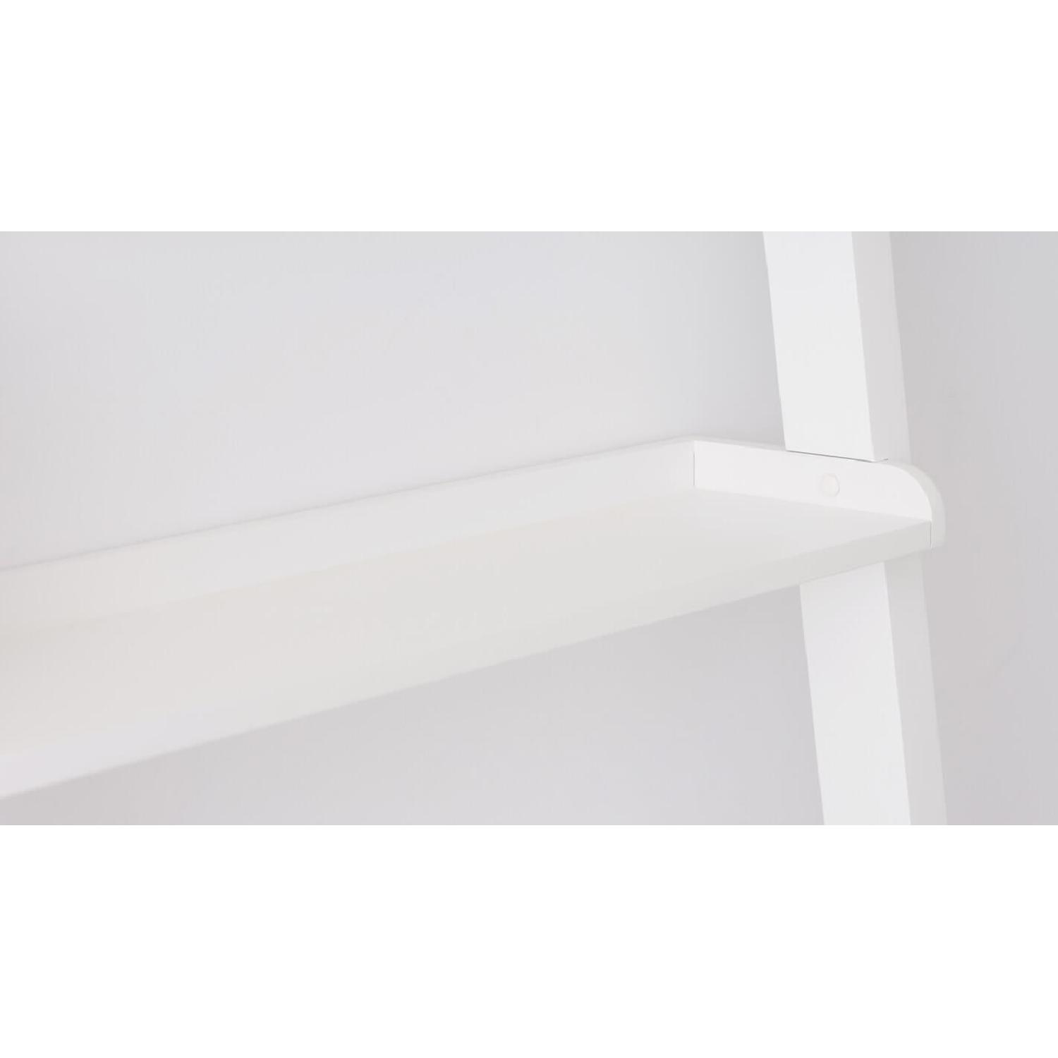 EQ3 Asterix Ladder Desk in White - image-4