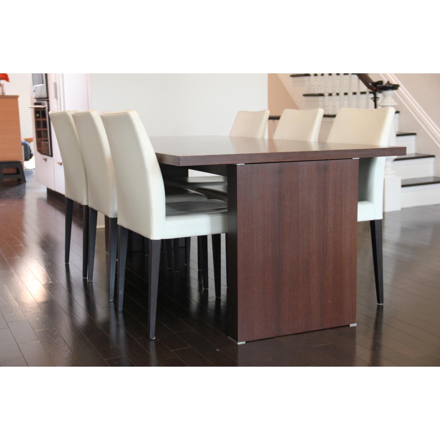 Bensen Slider Expandable Dining Table - AptDeco