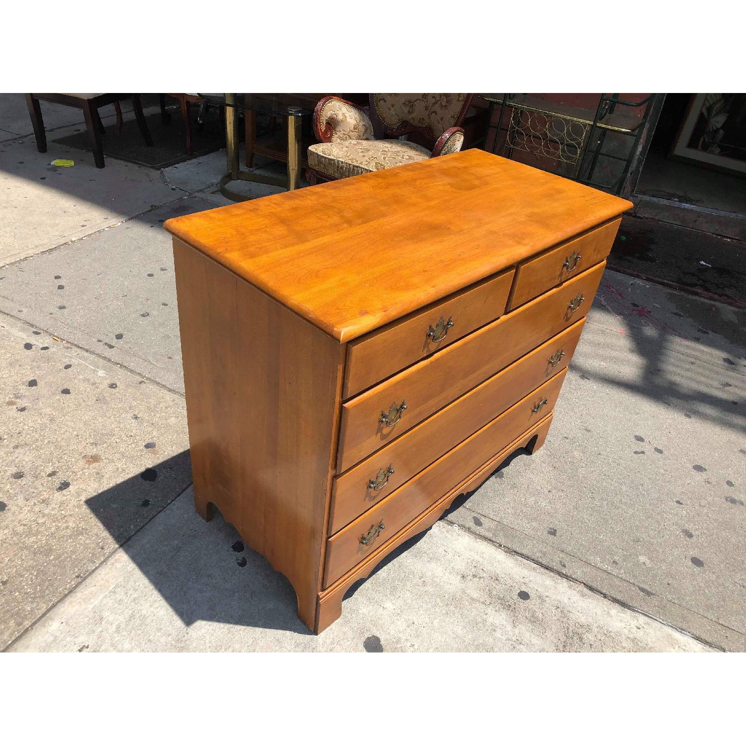 Vintage Wooden Dresser AptDeco