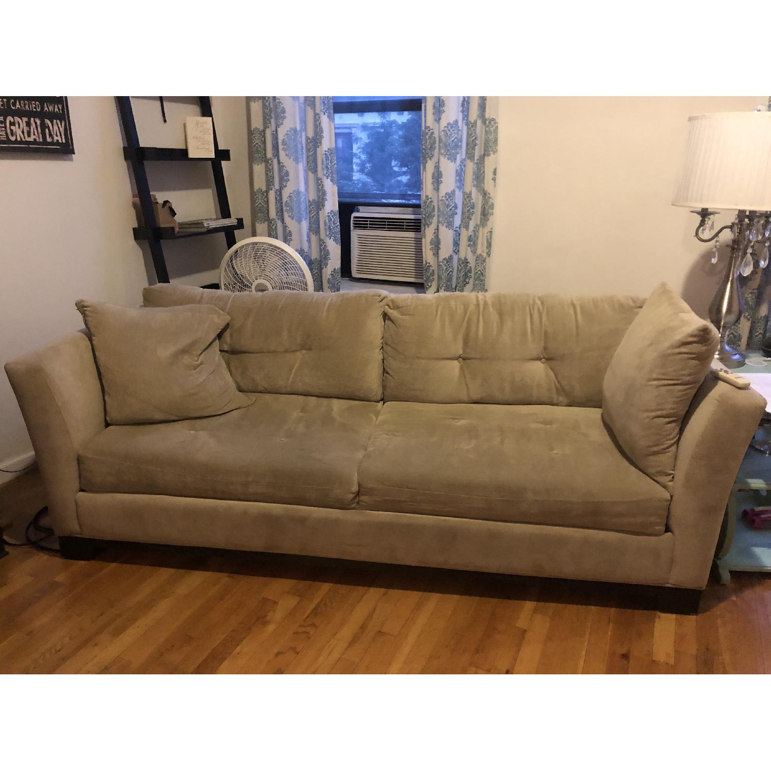 Sage Green Sleeper Sofa - image-1