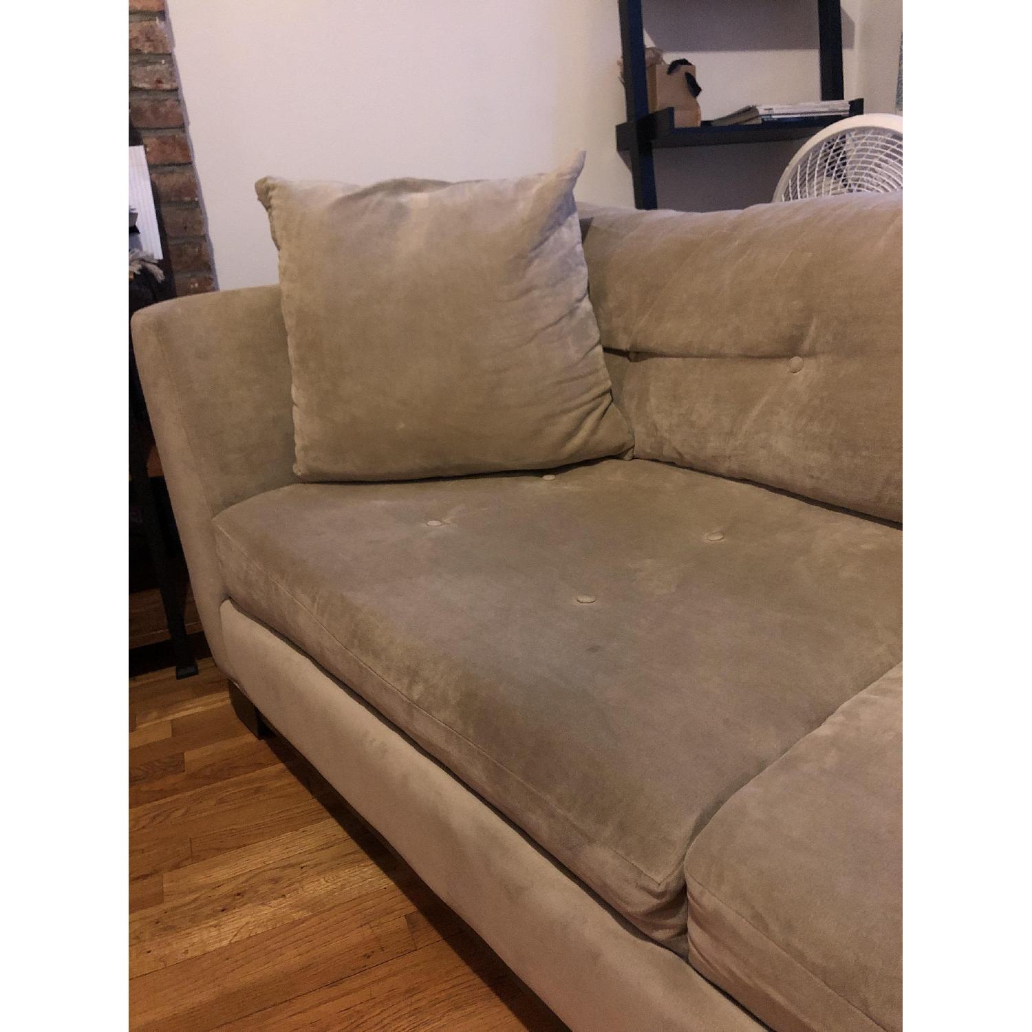 Sage Green Sleeper Sofa - image-3