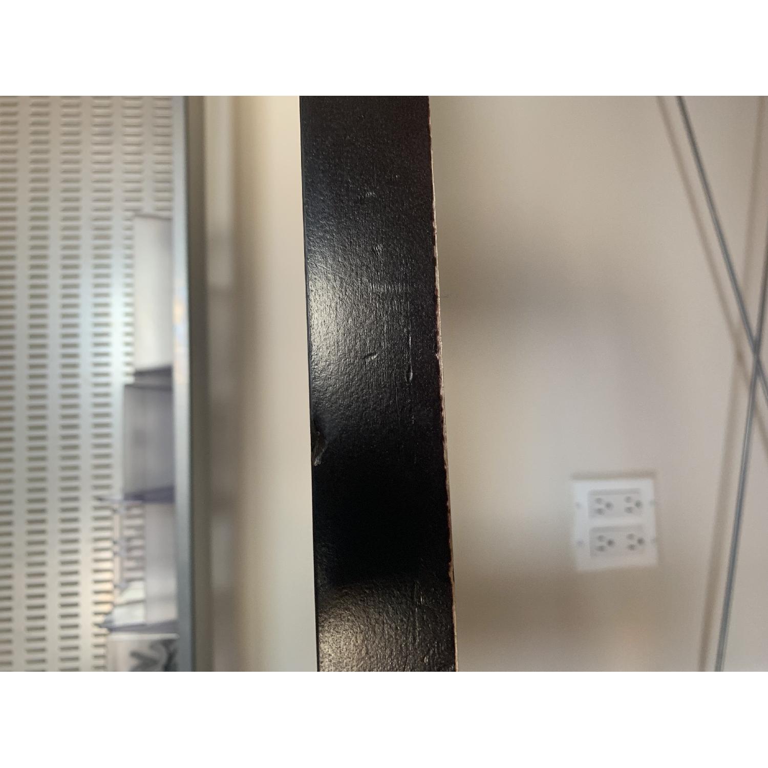 Elfa Freestanding Desk in Platinum/Walnut - image-4