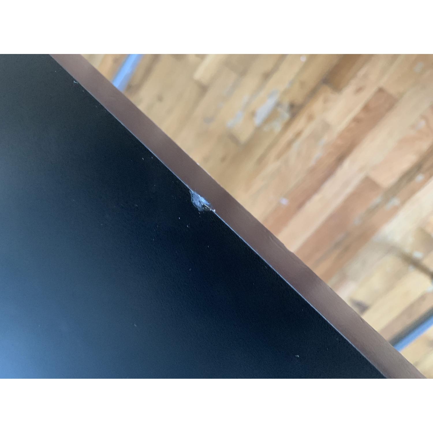 Elfa Freestanding Desk in Platinum/Walnut - image-5