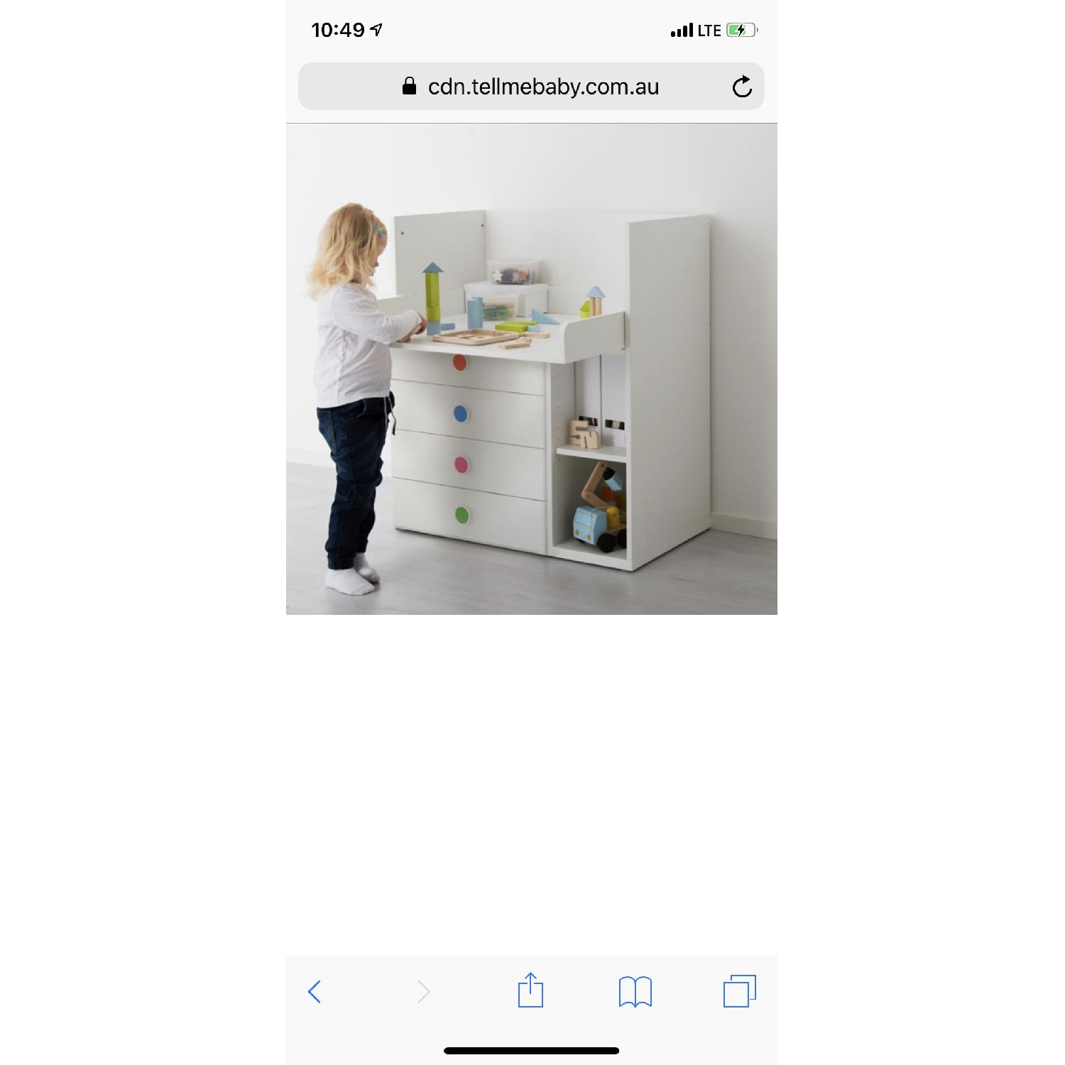 Ikea Stuva Desk/Changing Table w/ 4 Drawers - image-2