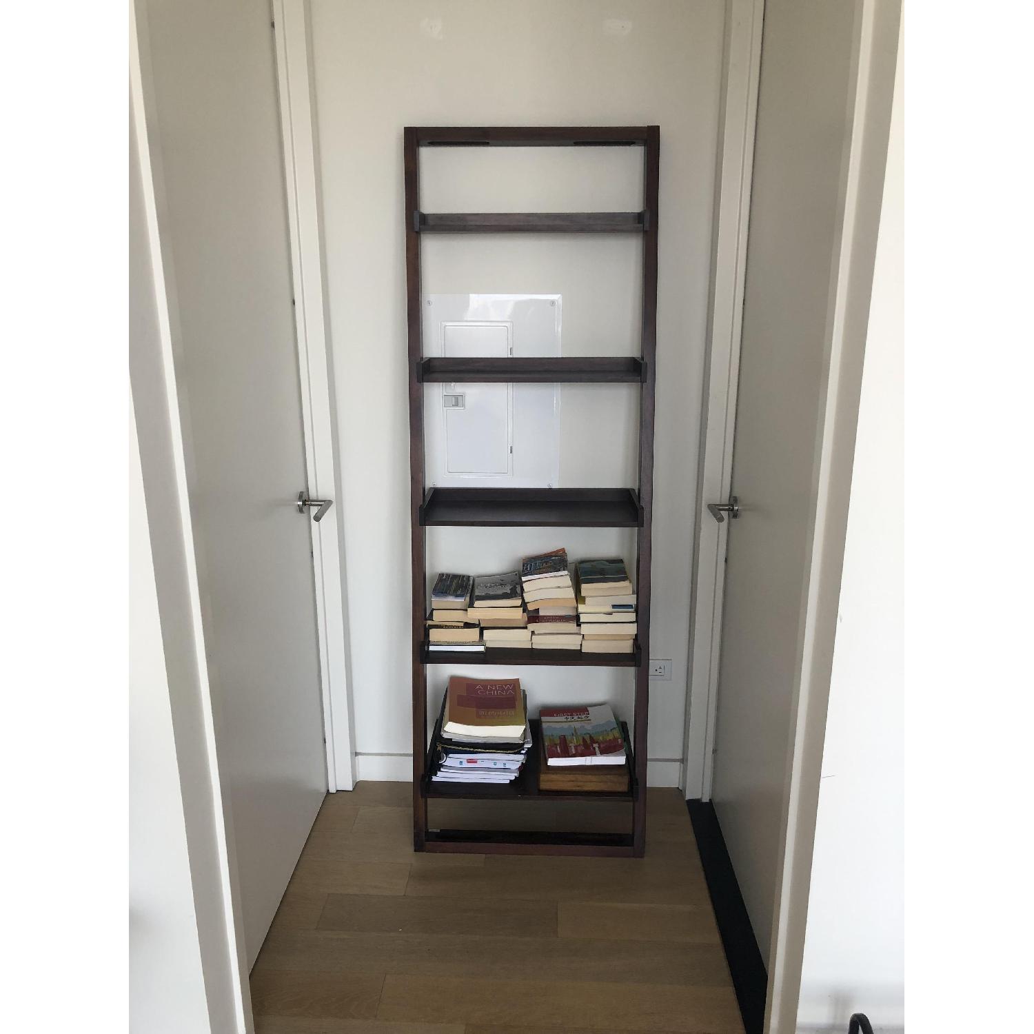 Pottery Barn Leaning Bookcase - image-3