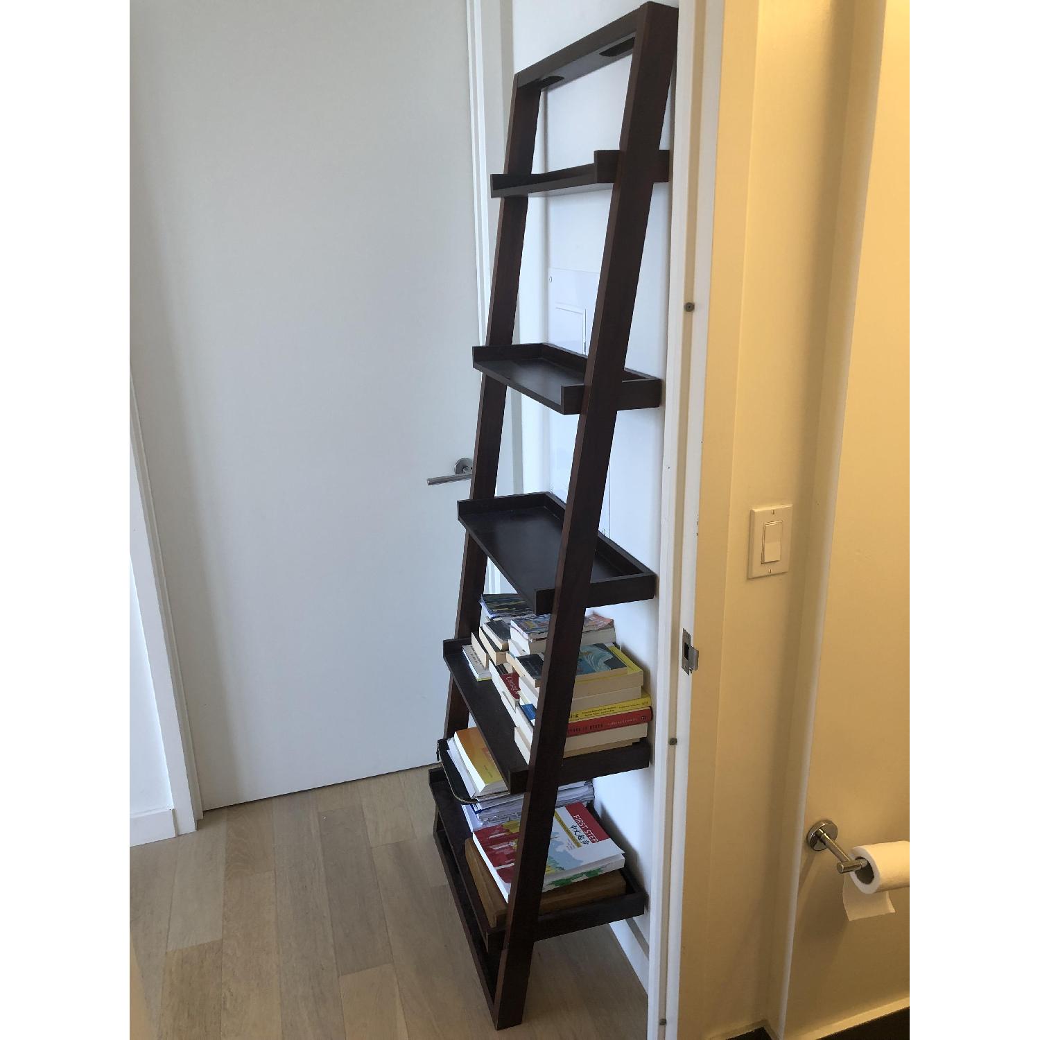 Pottery Barn Leaning Bookcase - image-4