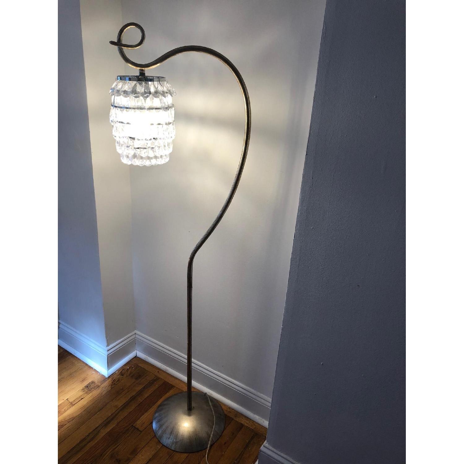 Pier 1 Swirls & Drops Standing Lamp - image-3