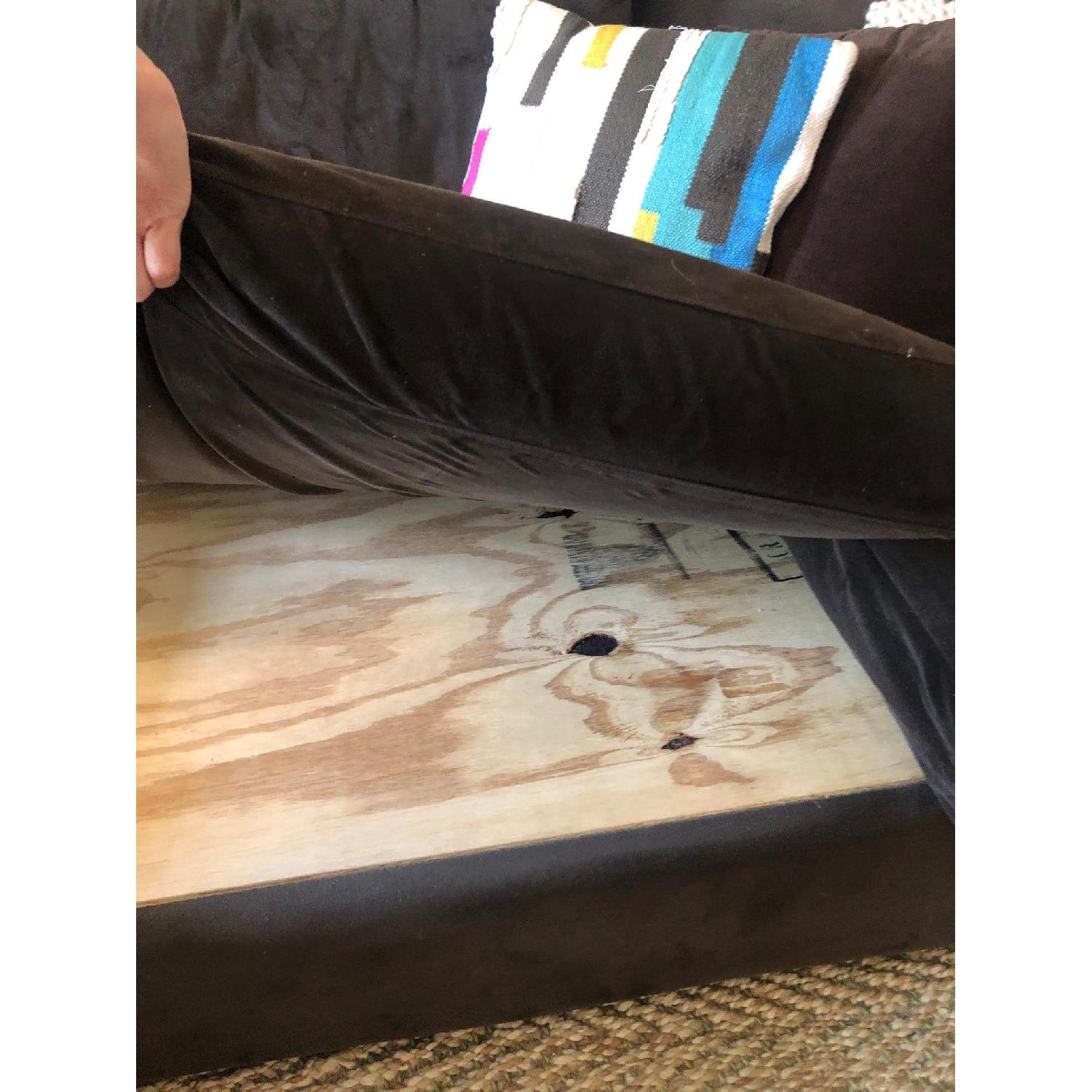 Crate & Barrel L Shaped Sectional Sofa - image-1