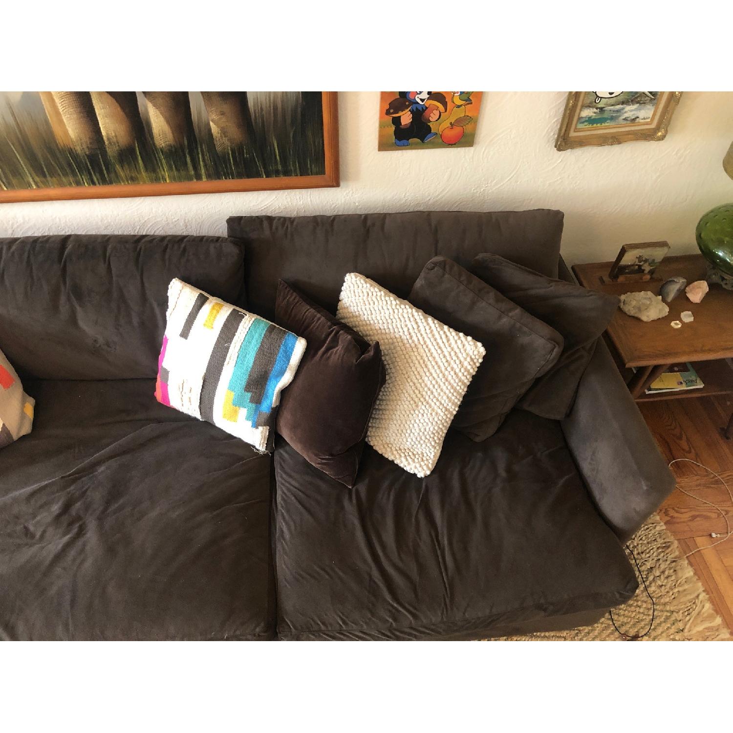 Crate & Barrel L Shaped Sectional Sofa - image-5