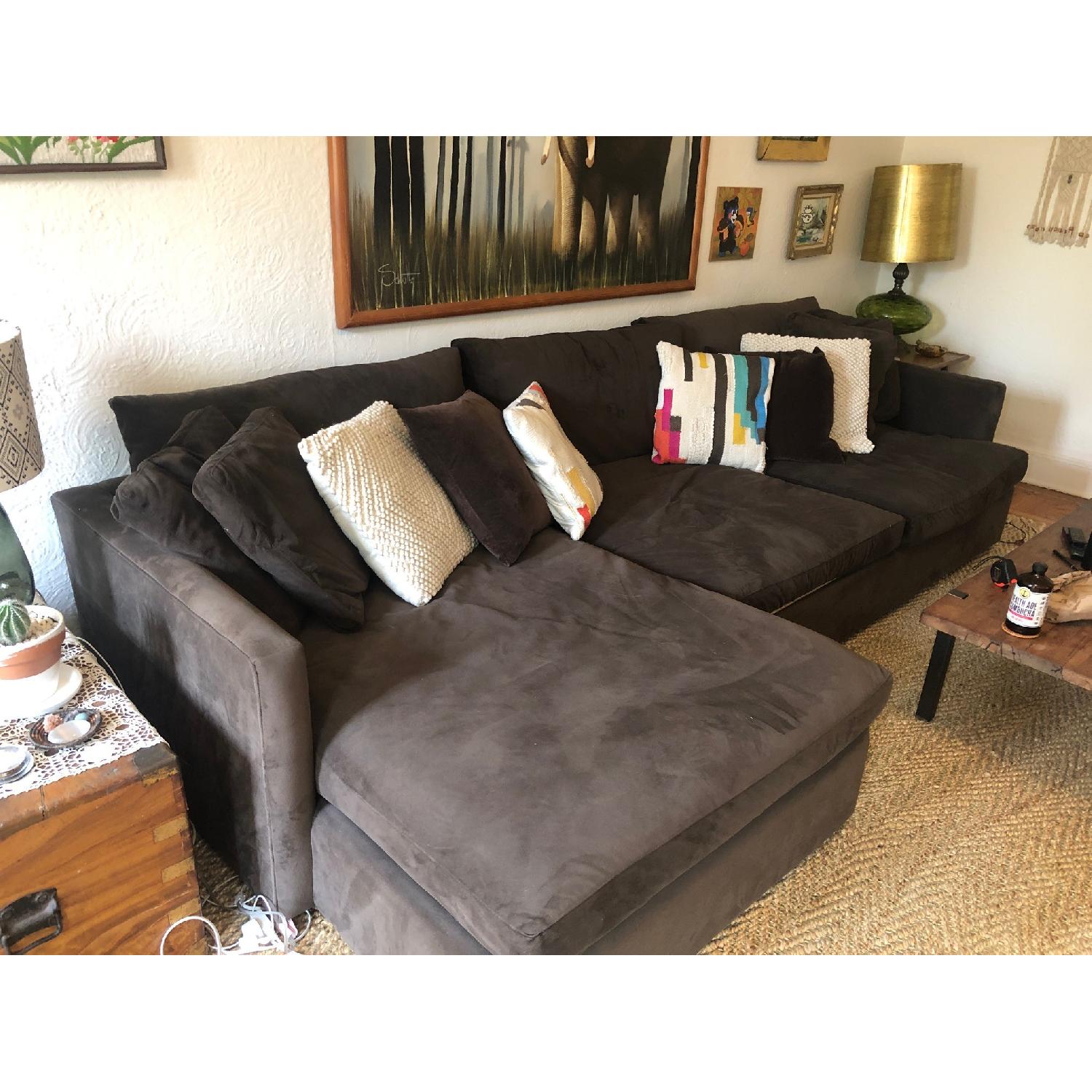 Crate Barrel L Shaped Sectional Sofa Aptdeco