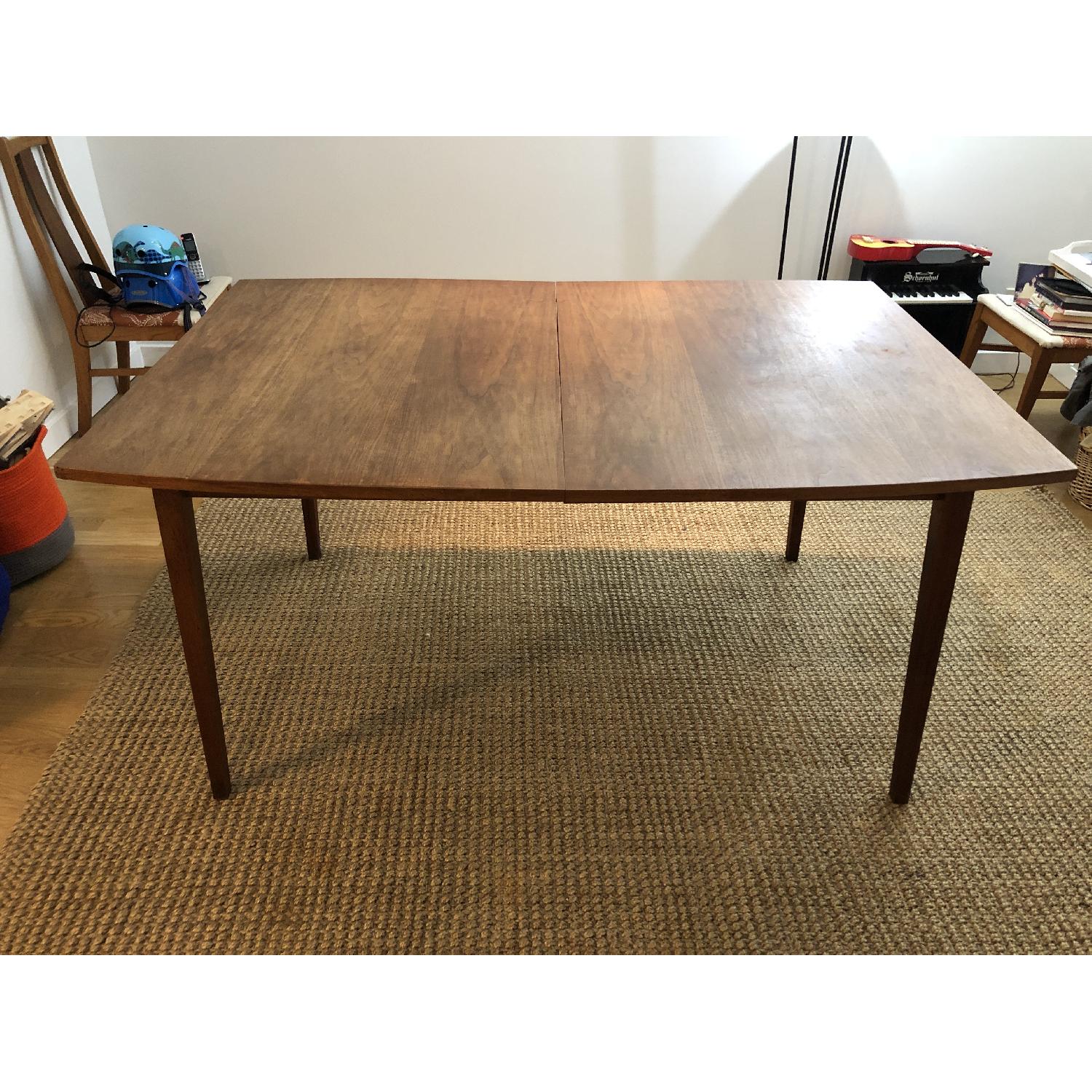 Danish Modern Style Expandable Dining Table - image-1