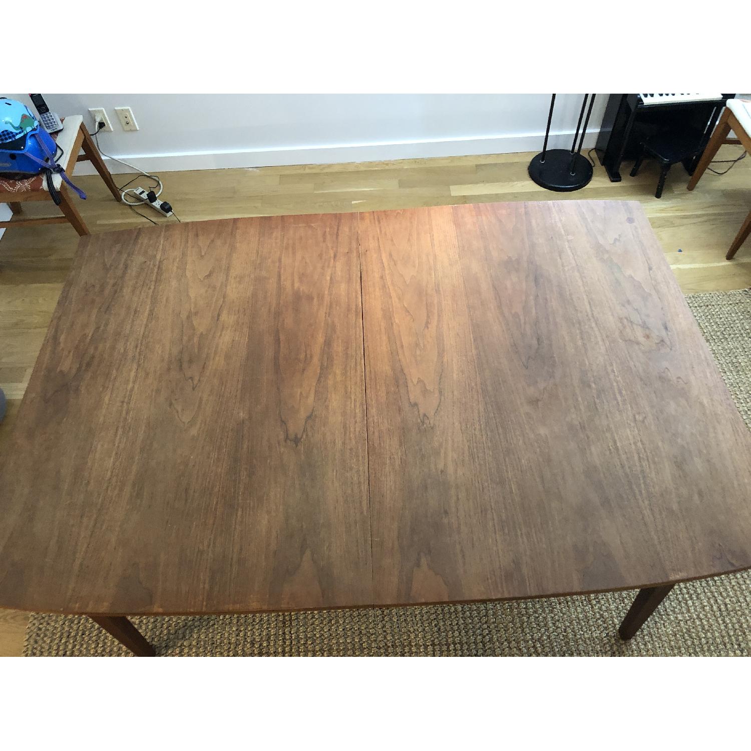 Danish Modern Style Expandable Dining Table - image-2