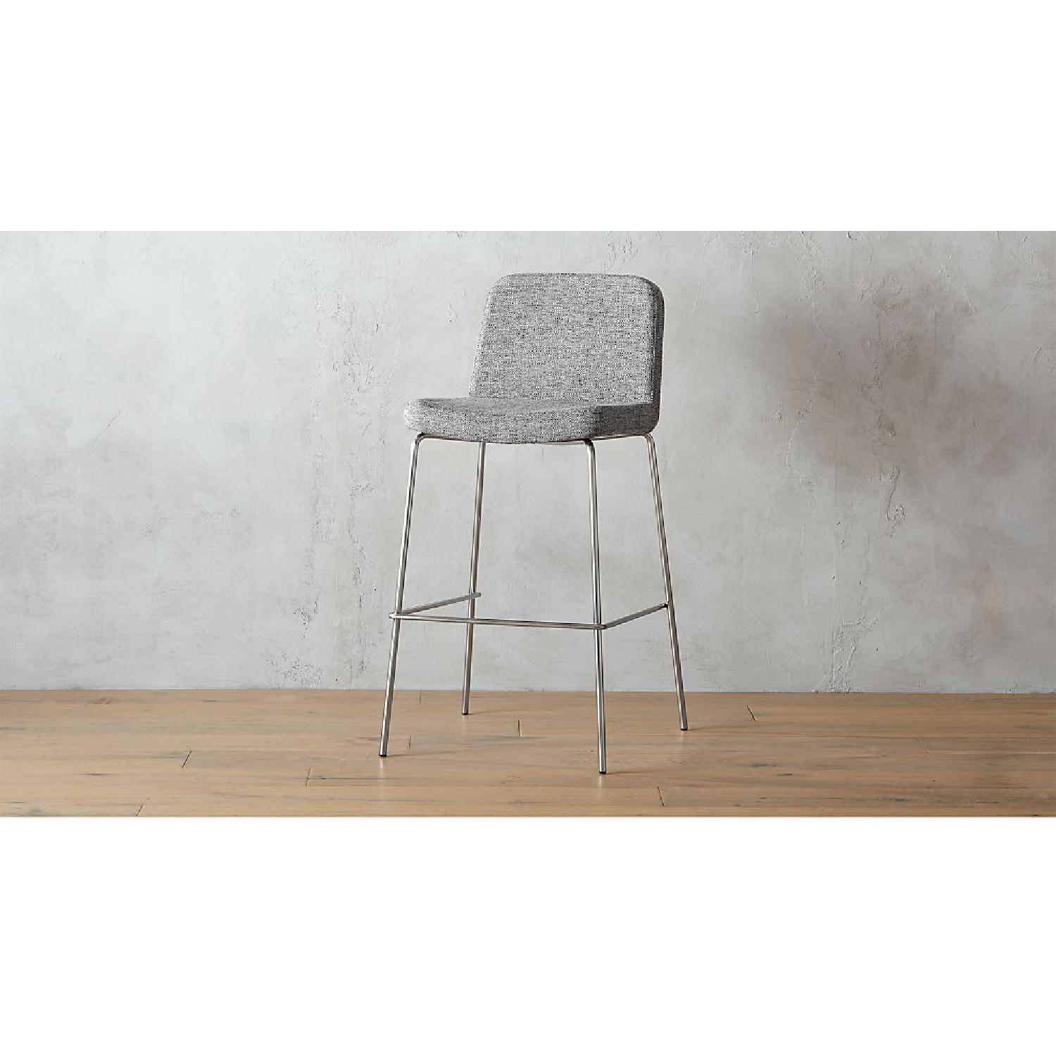 CB2 Charlie Bar Height Stools AptDeco