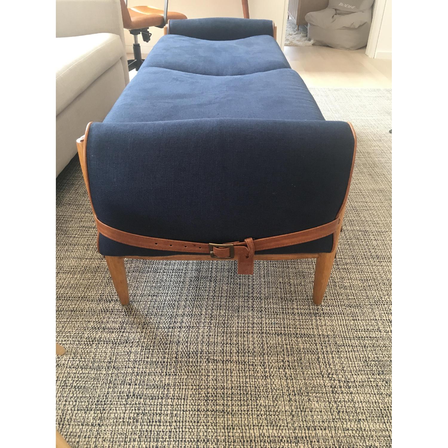 Anthropologie Rhys Bench in Indigo - image-3