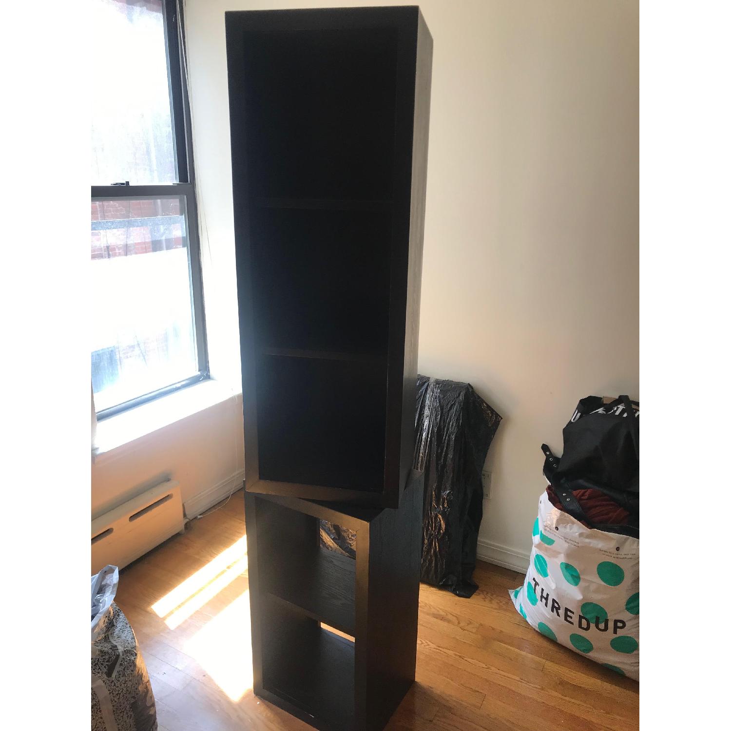 Revolving Mirrored Storage Display Tower - image-2