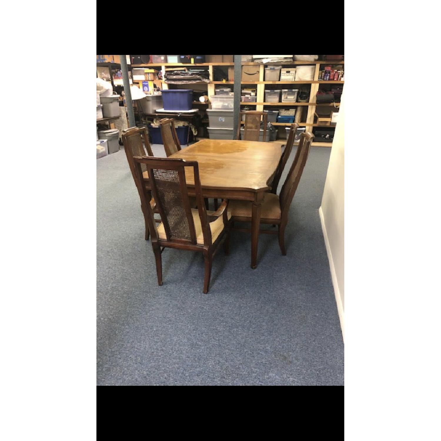 White Fine Furniture Vintage 1960s 7-Piece Dining Set - image-2