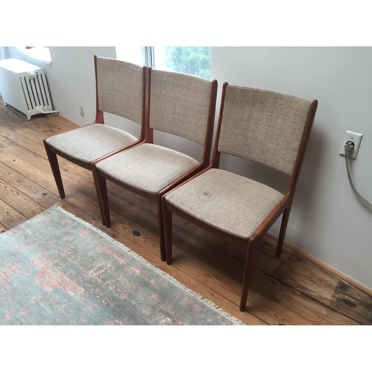 Vintage Wooden Dining Chairs - image-1