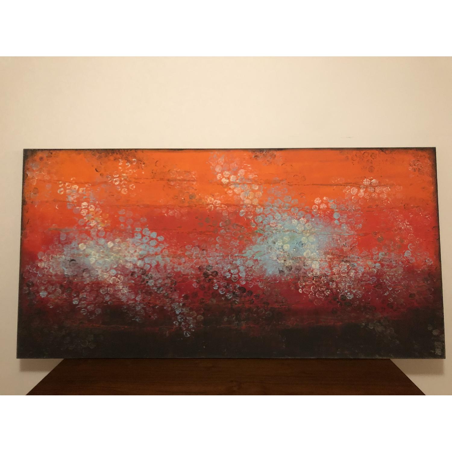 Ronald Hunter Original Acrylic Painting on Canvas - image-1