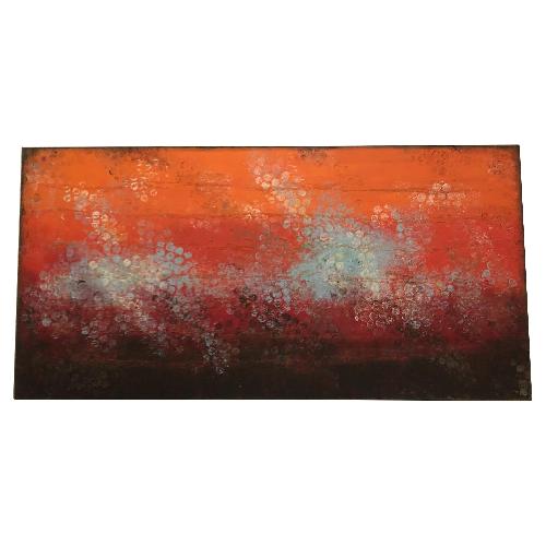 Used Ronald Hunter Original Acrylic Painting on Canvas for sale on AptDeco