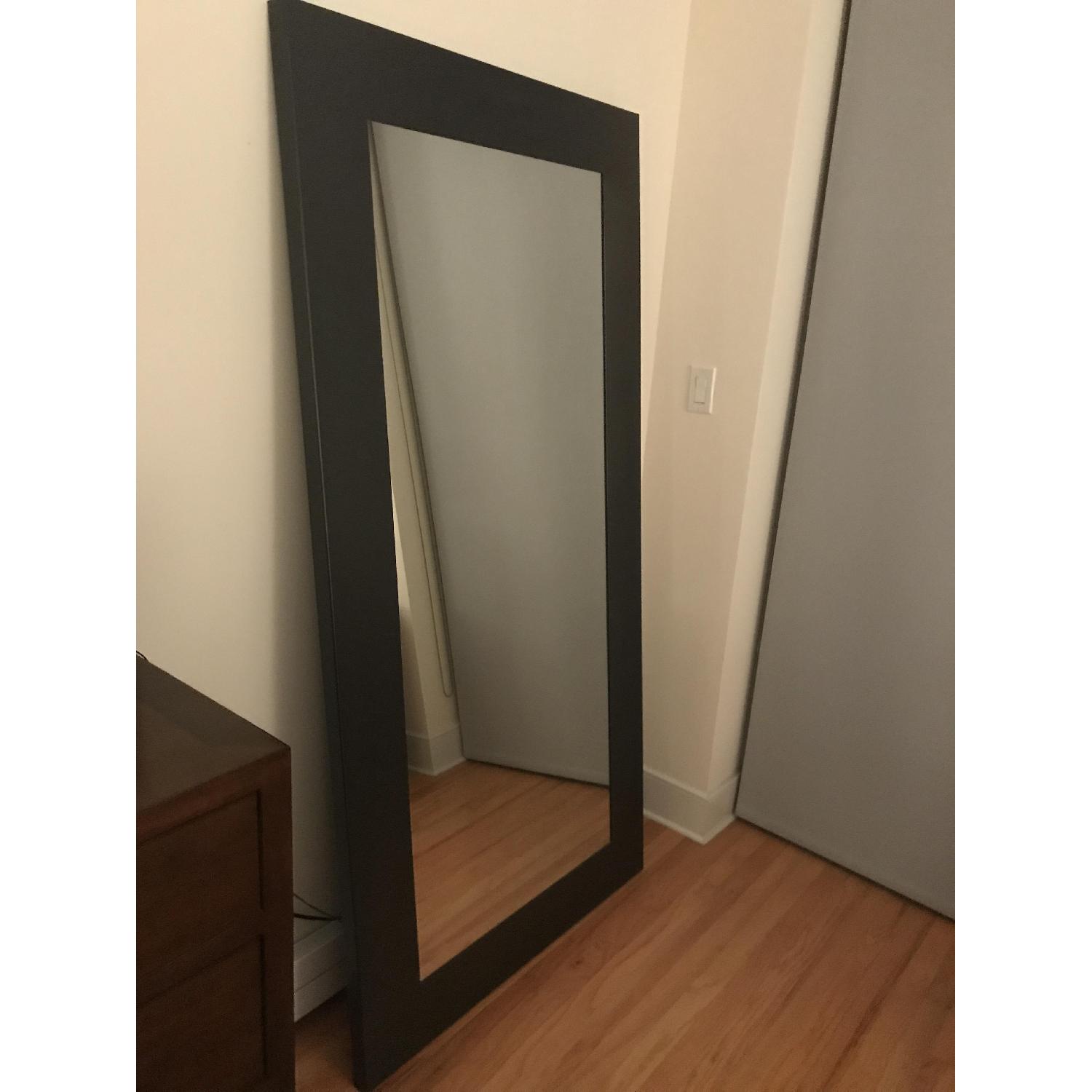 Room & Board Manhattan Leaning Mirror in Natural Steel - image-1