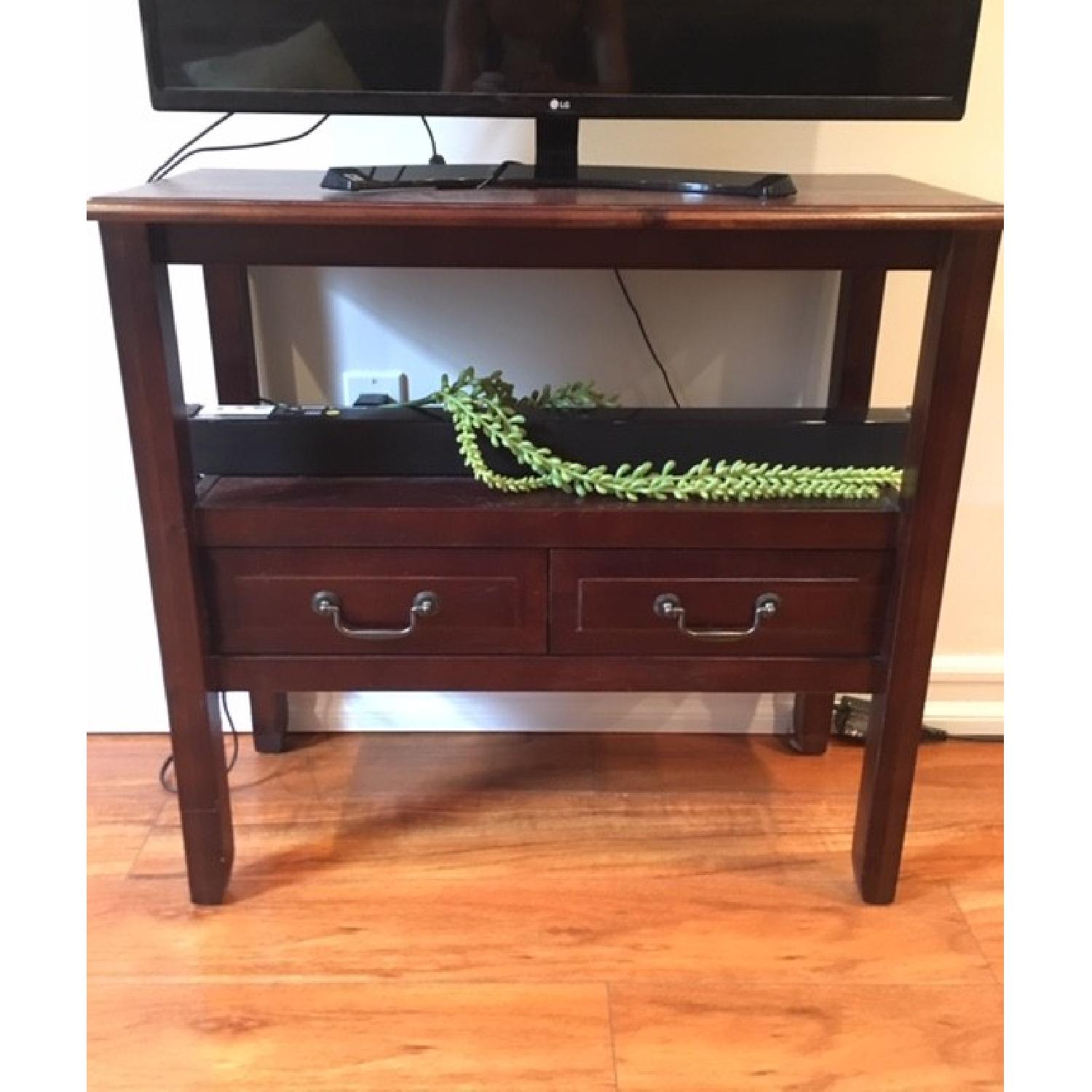 Raymour & Flanigan TV/Side Table - image-1