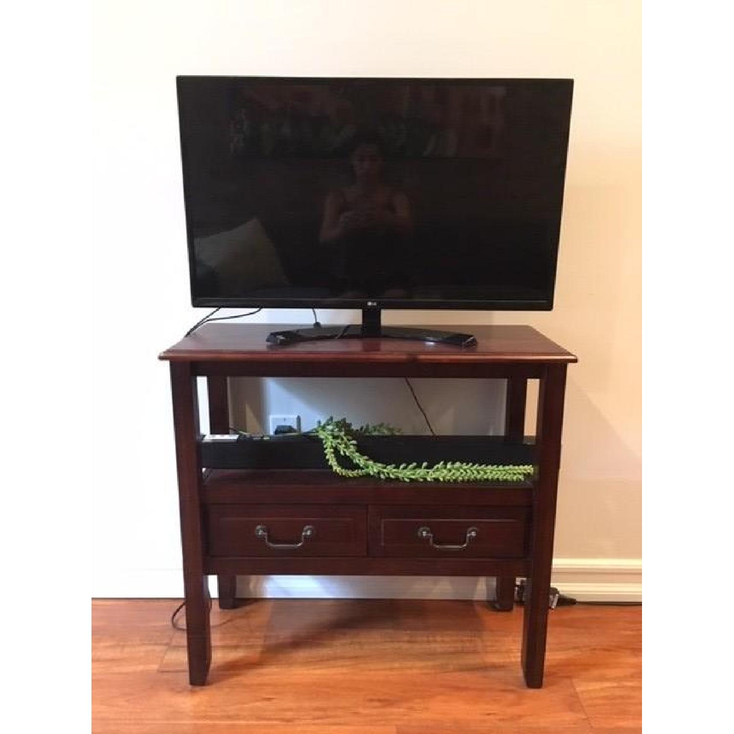 Raymour & Flanigan TV/Side Table - image-0