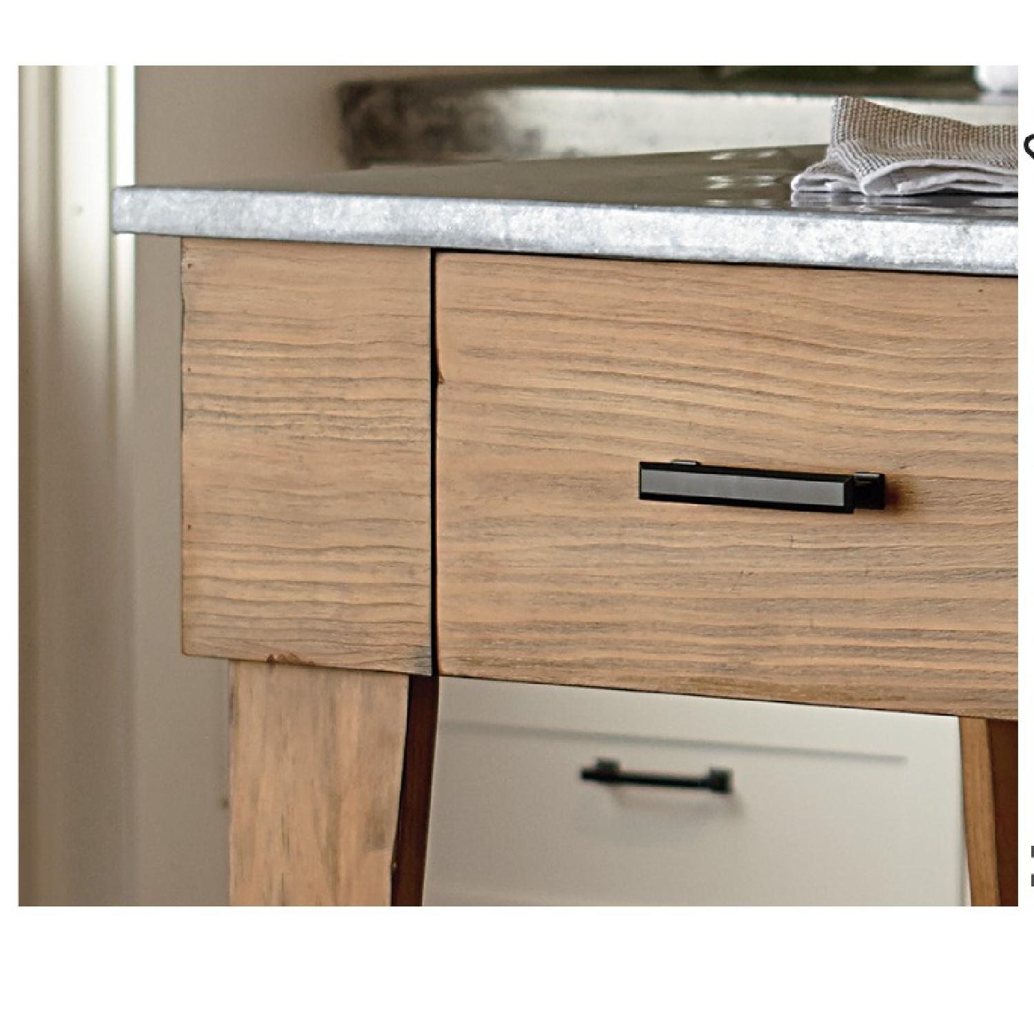 Magnolia Home Farmhouse Kitchen Island AptDeco