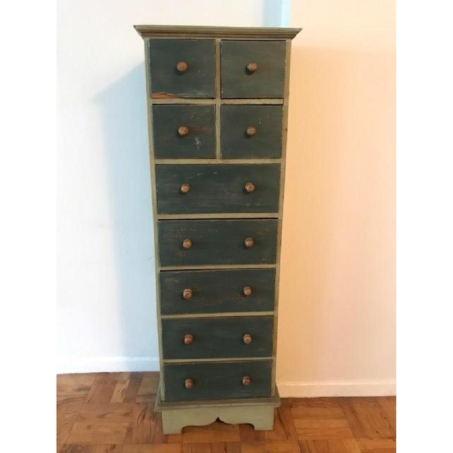 Vintage Rustic Narrow Dresser - image-1
