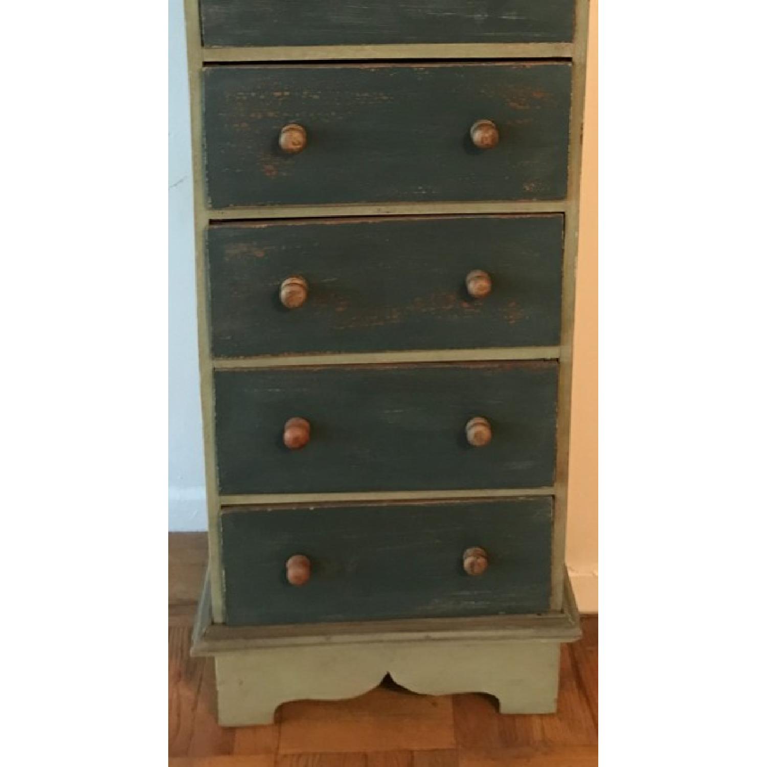 Vintage Rustic Narrow Dresser - image-3