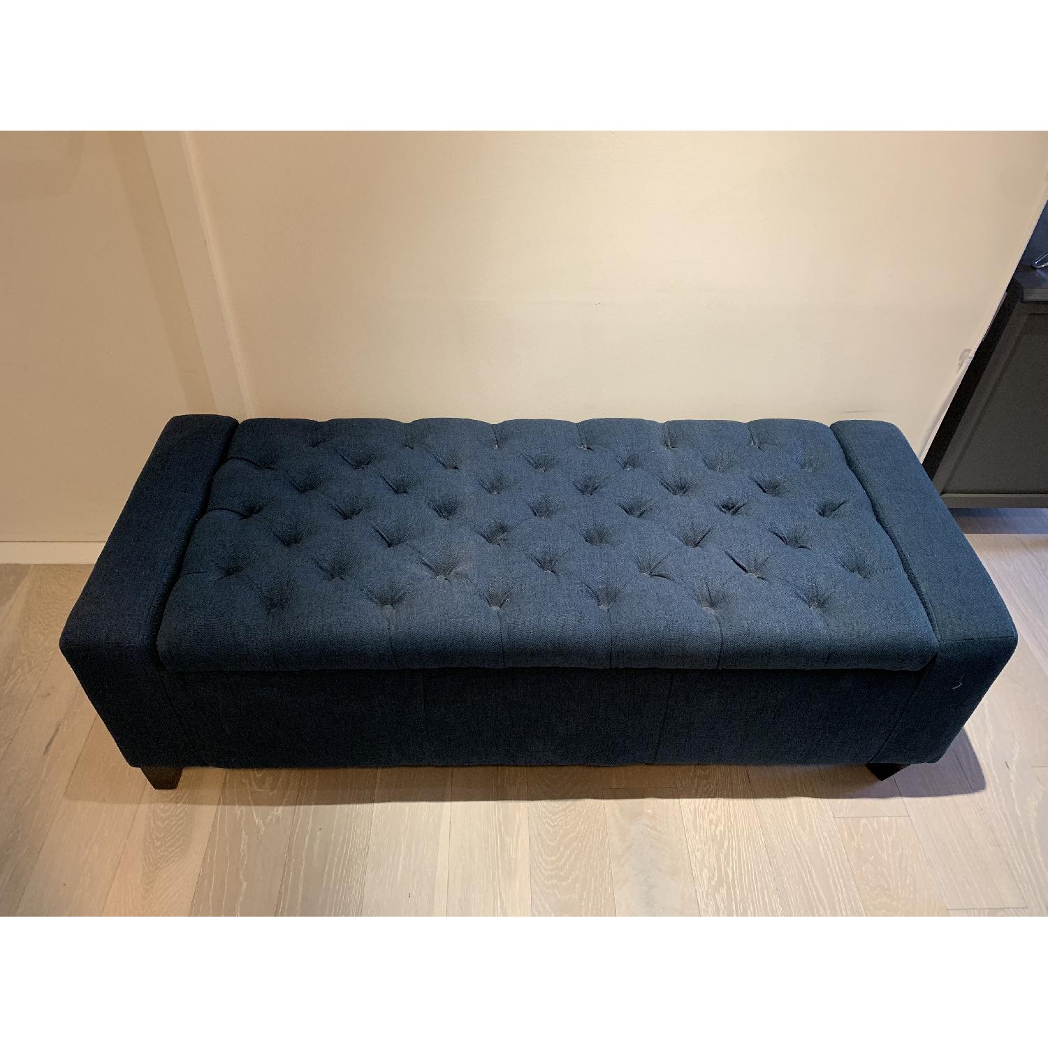House of Hampton Ilchester Upholstered Storage Bench - image-1