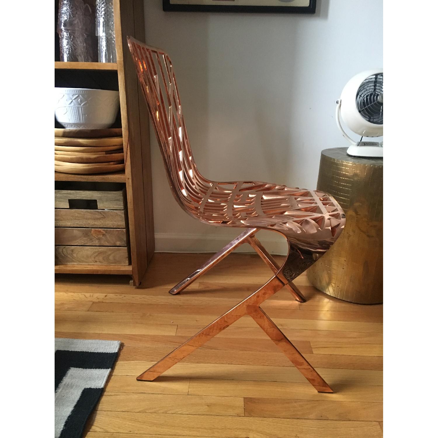 David Adjaye & Knoll Washington Skeleton Aluminum Side Chair - image-2