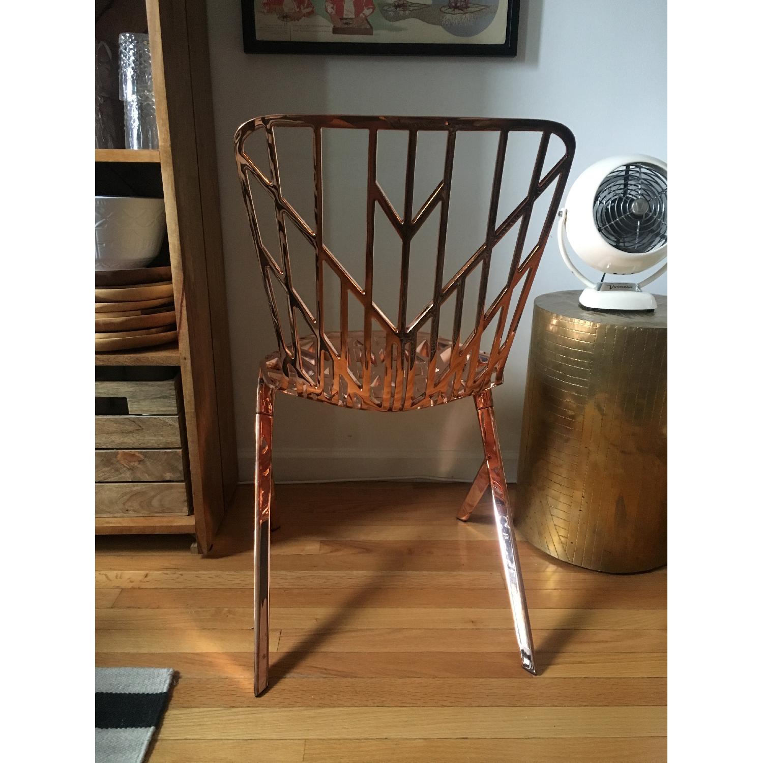 David Adjaye & Knoll Washington Skeleton Aluminum Side Chair - image-3