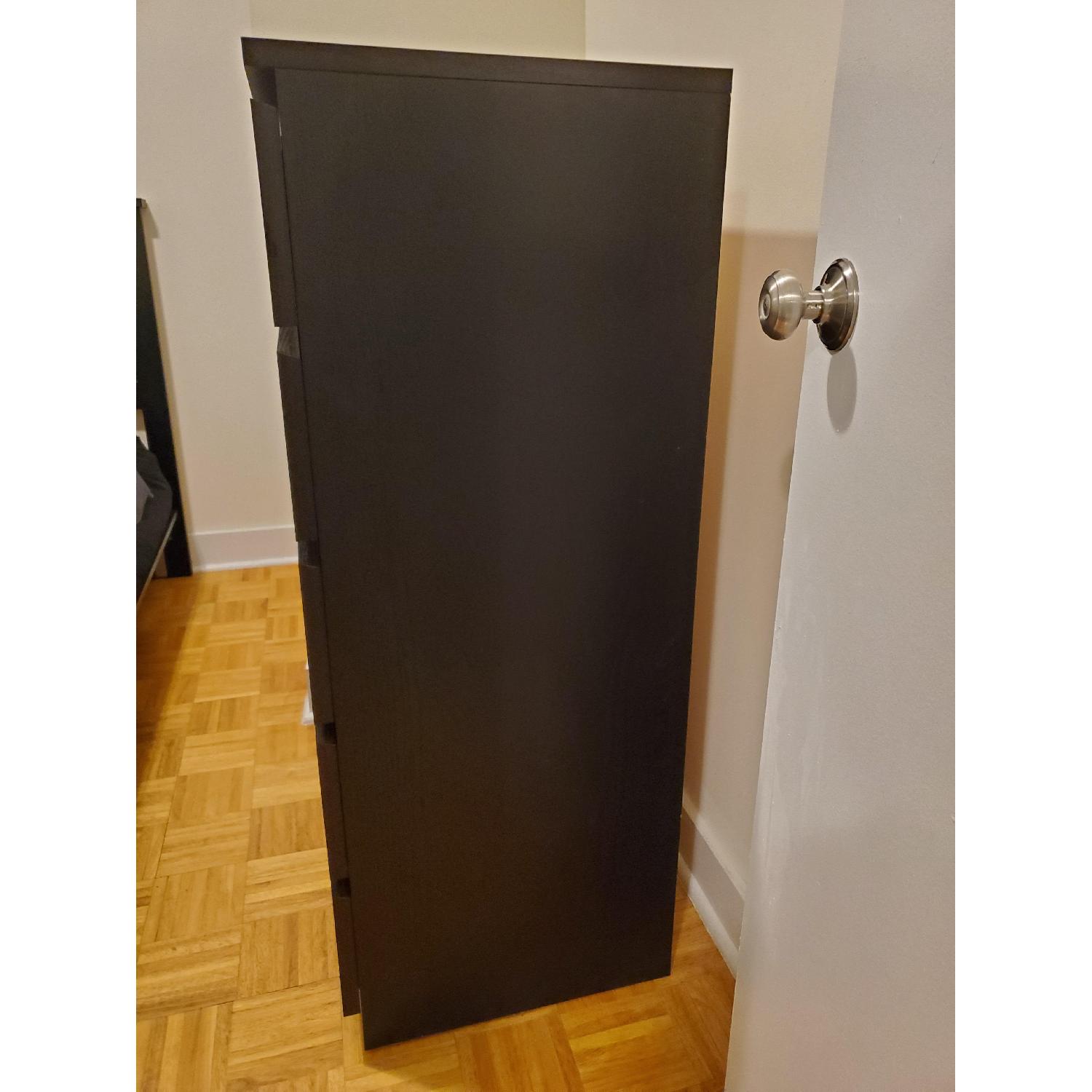 Ikea Malm 6-Drawer Chest in Black-Brown - image-4