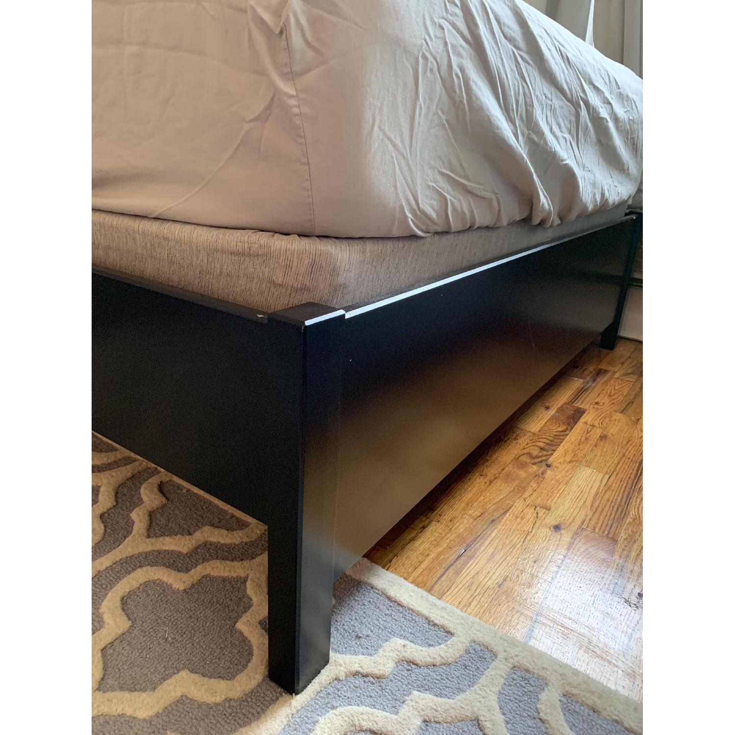 Ikea Queen-Size Bed w/ Panel Headboard - image-4