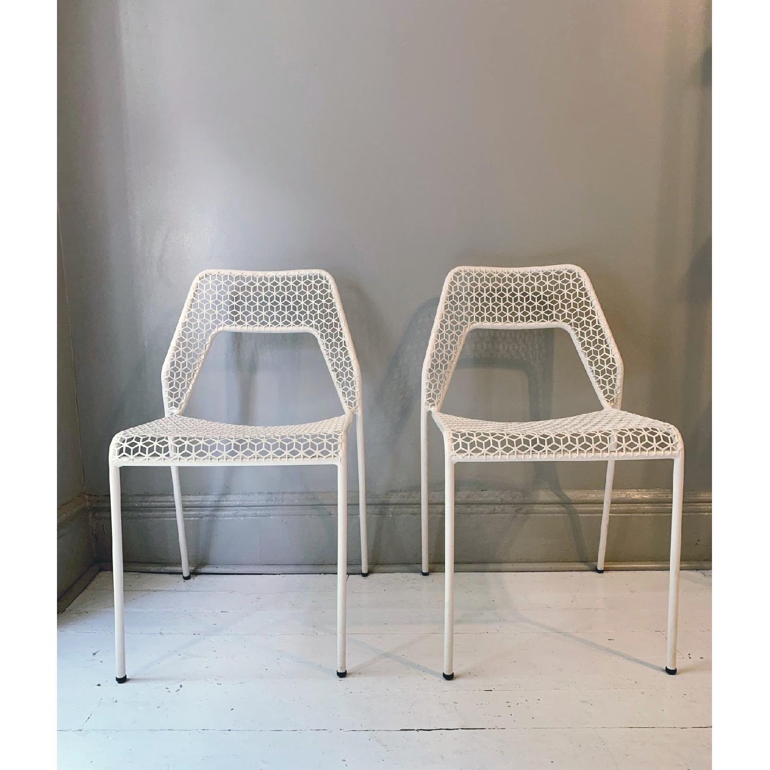 Blu Dot Hot Mesh Chairs in White - image-2