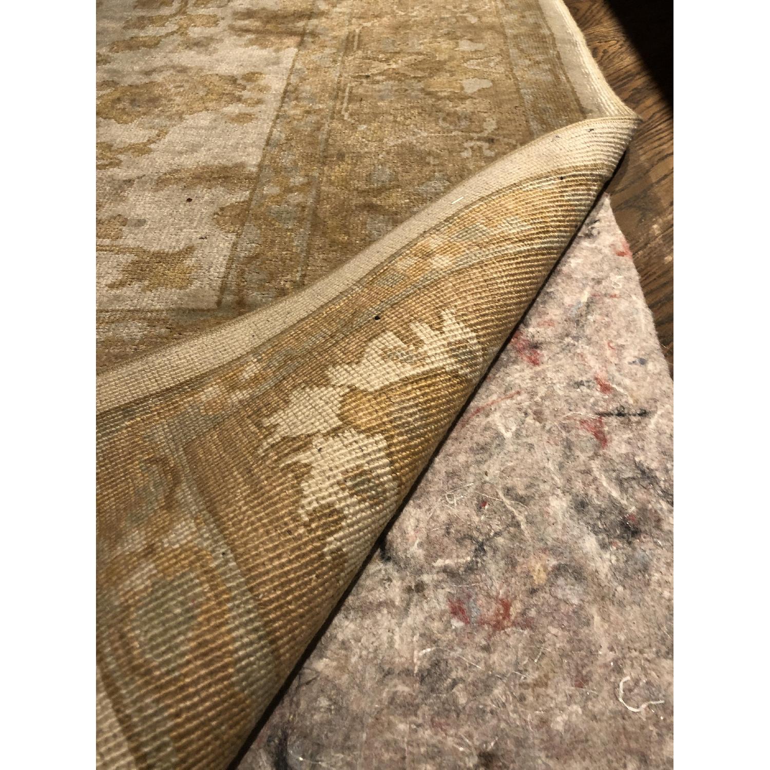 Vintage Turkish Oushak Oriental Rug - image-3