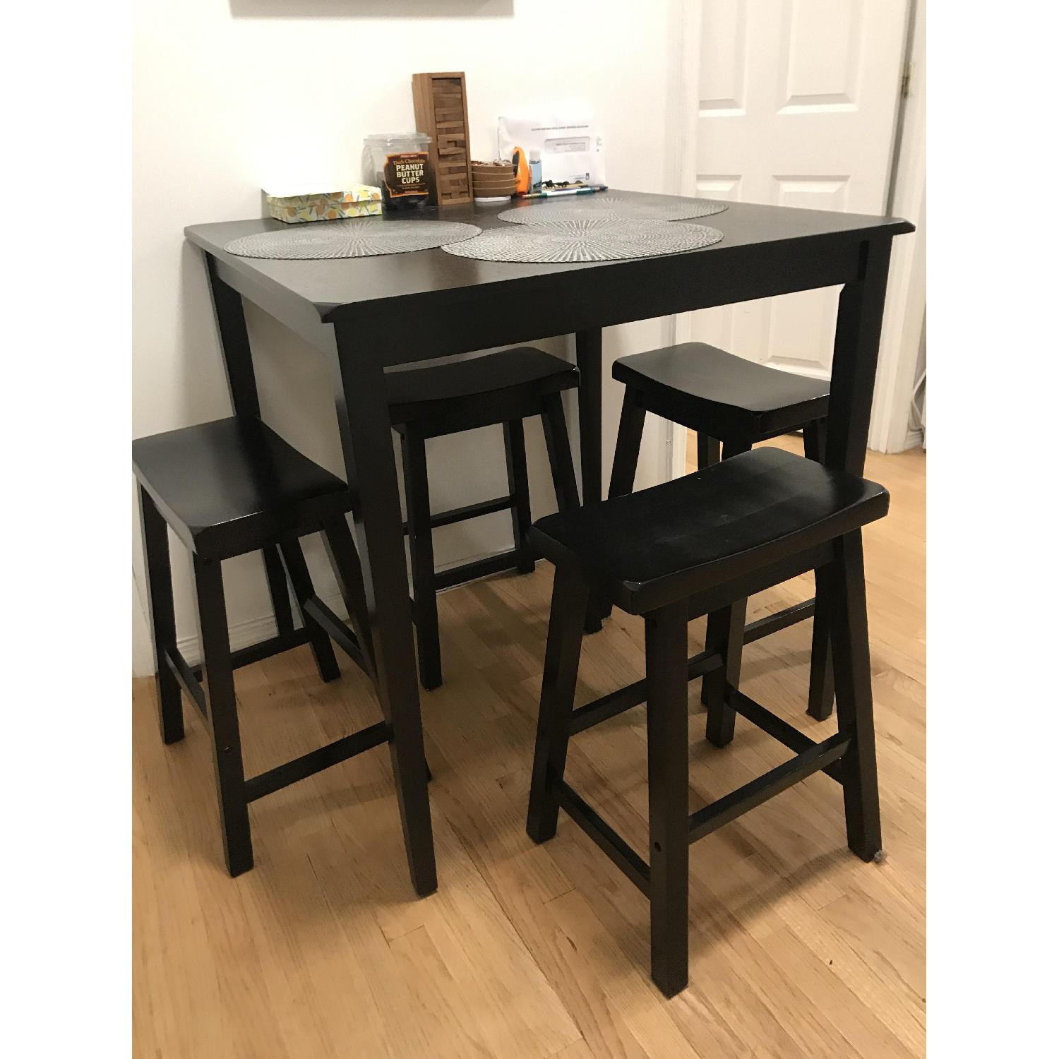 Andover Mills Black 5 Piece Dining Set - image-2